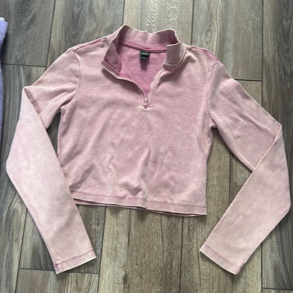 Pink wild fable long sleeve shirt size M - Picture 1 of 2